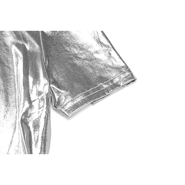 METALLIC TIGHT T-SHIRT