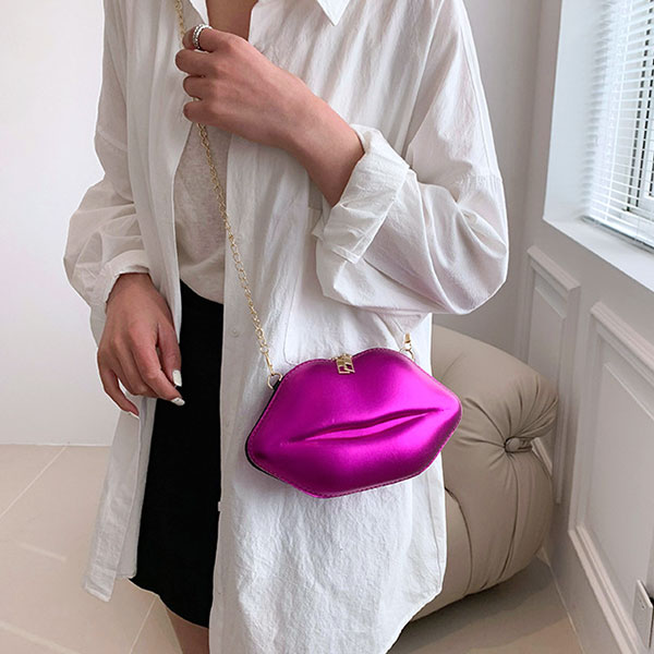 SHINNY LIP BAG