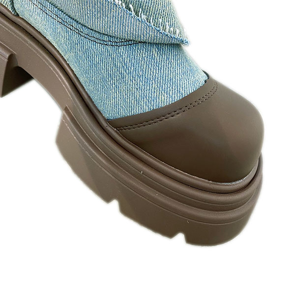 DENIM MARTIN BOOTS