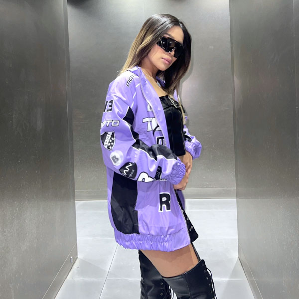 LETTER TRUCKER JACKET