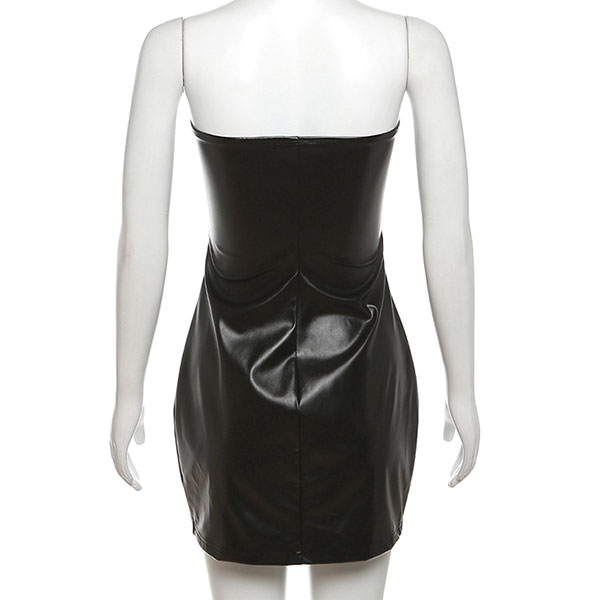 ECO LEATHER BARE ONEPIECE
