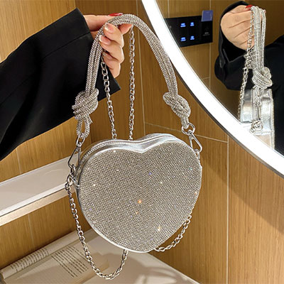 HEART STONE BAG