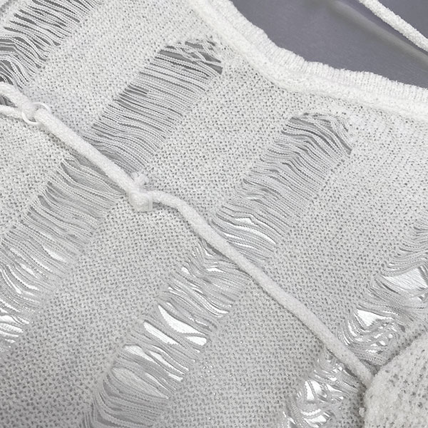 DAMAGE OPEN BACK ROMPERS
