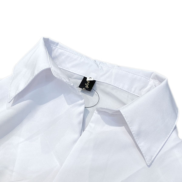 CROPPED GATHER SHIRT