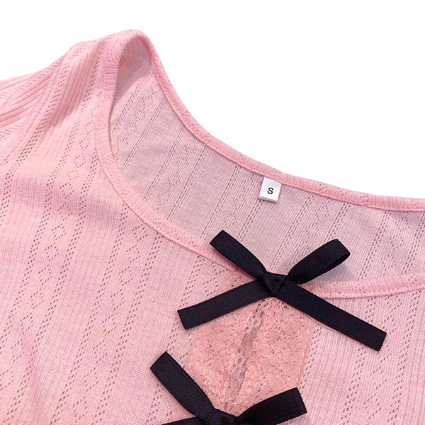 RIBBON LACE CUTSEW