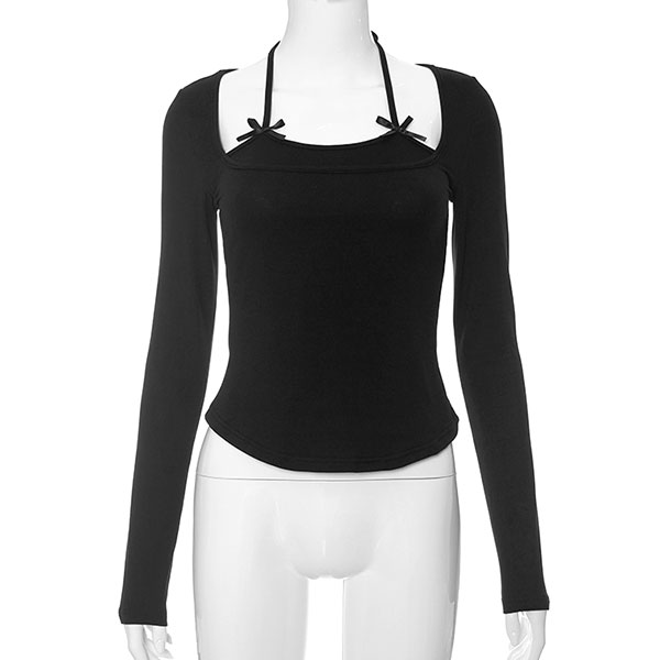 RIBBON HOLLOW CUTSEW
