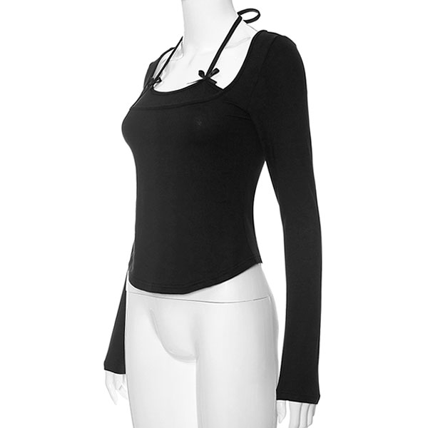 RIBBON HOLLOW CUTSEW