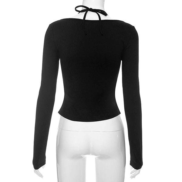RIBBON HOLLOW CUTSEW