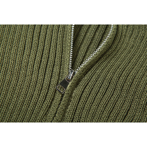 DAMAGE ZIP KNIT