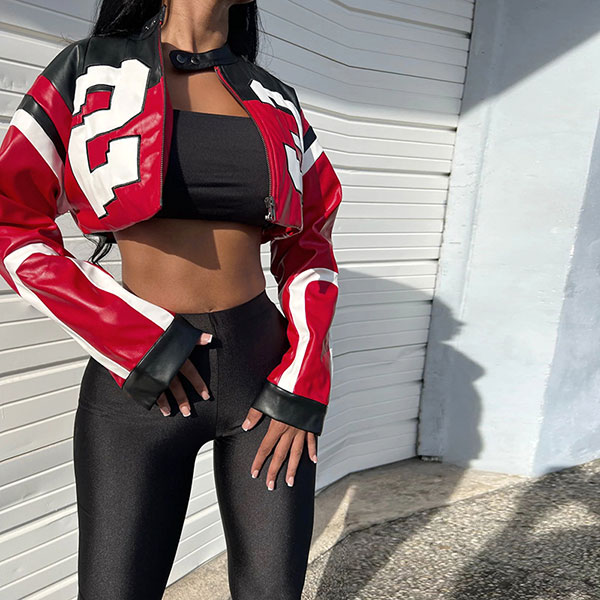 RACING CROPPED JACKET