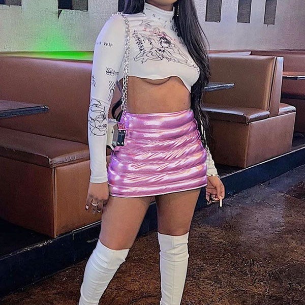 PUFF MINI SKIRT