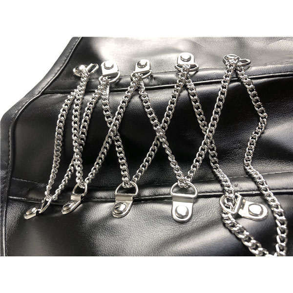 CHAIN LACE BUSTIER