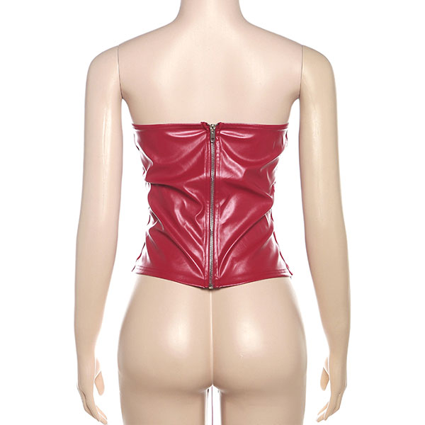 LACE UP BUSTIER