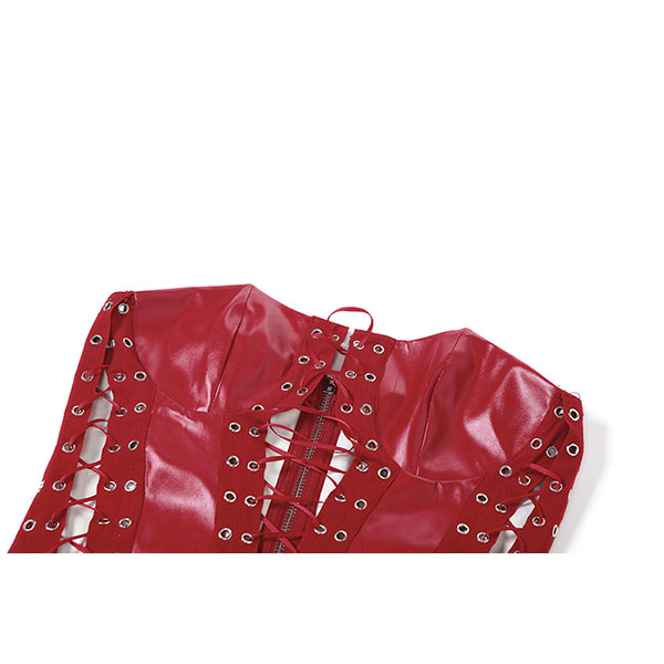 LACE UP BUSTIER