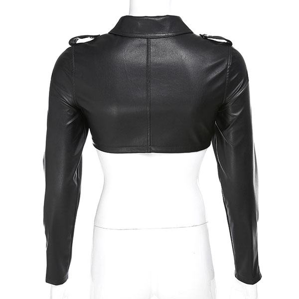 CROPPED RIDERS JACKET