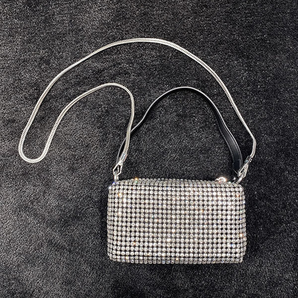 FULL STONE SHOULDER BAG