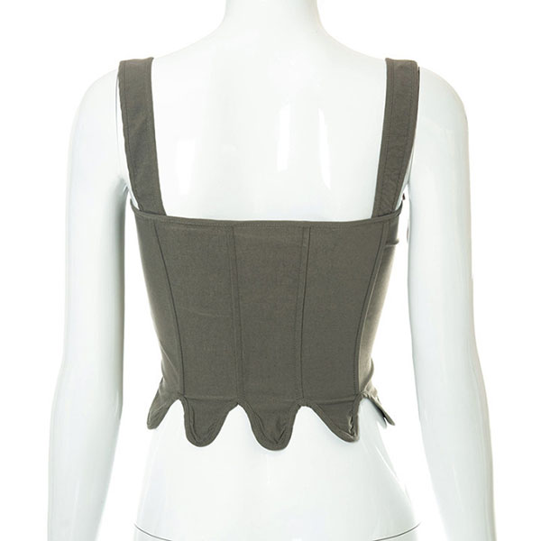 LACE UP STRAP BARETOP