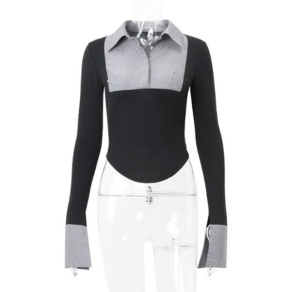 LAYERED STRIPE CUTSEW