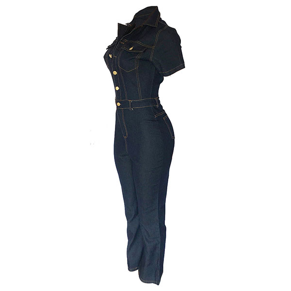 DENIM JUMP SUIT