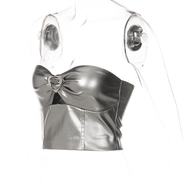 HEART BUCKLE TUBE TOP