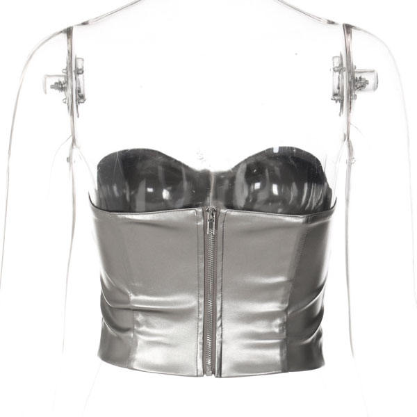 HEART BUCKLE TUBE TOP
