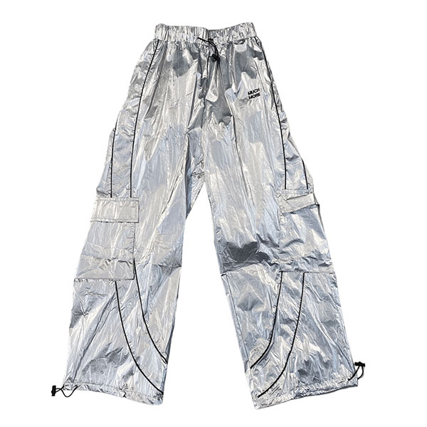 METALLIC LINE PANTS