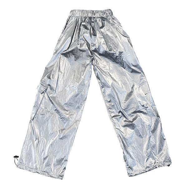 METALLIC LINE PANTS