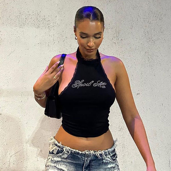 SPOIL ME HALTER NECK