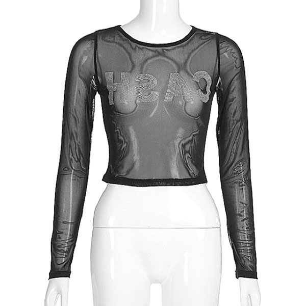CASH SHEER TOP