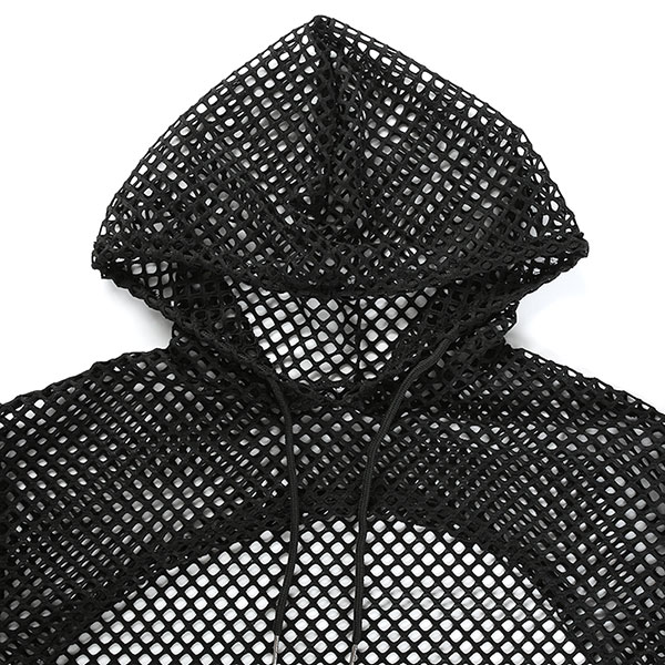 MESH HOODIE