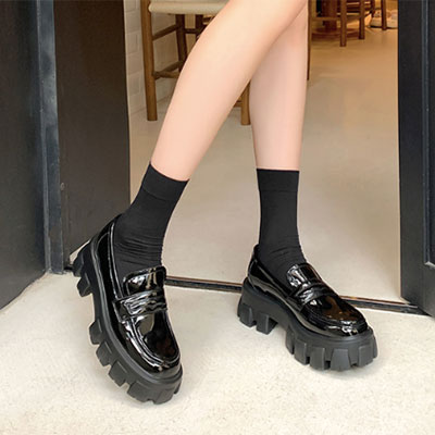 PLATFORM LOAFERS