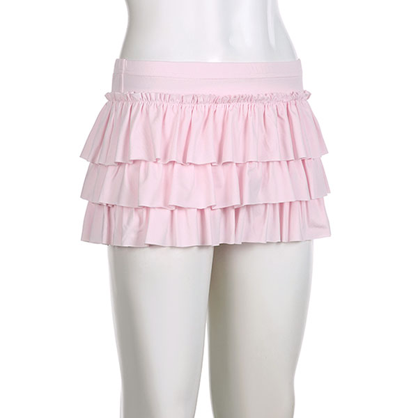 JERSEY FRILL SKIRT