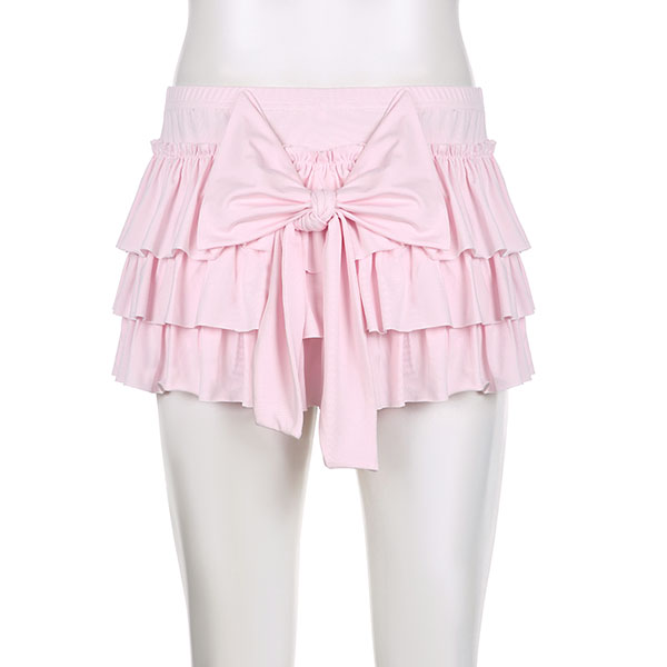 JERSEY FRILL SKIRT