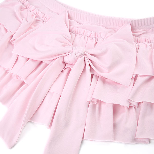 JERSEY FRILL SKIRT