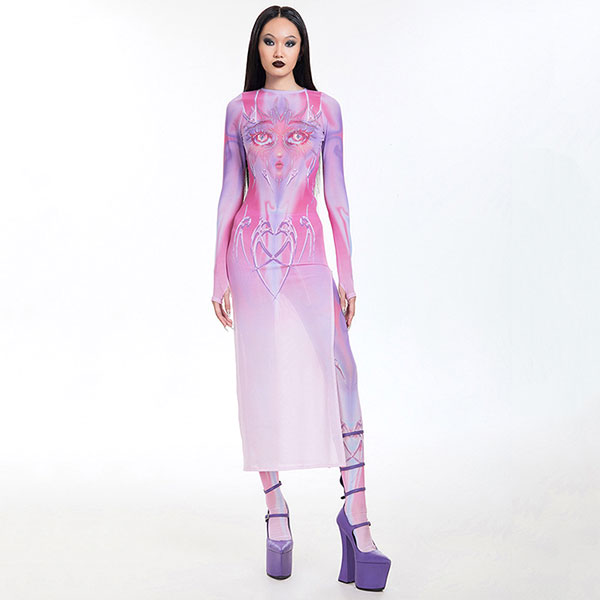 ALL OVER SHEER ONEPIECE