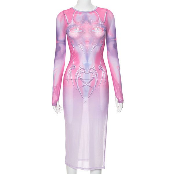 ALL OVER SHEER ONEPIECE