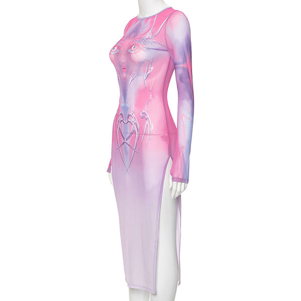ALL OVER SHEER ONEPIECE