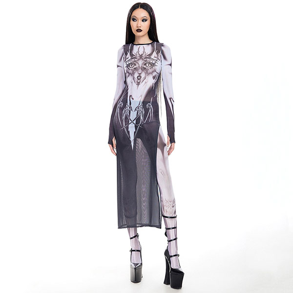 ALL OVER SHEER ONEPIECE