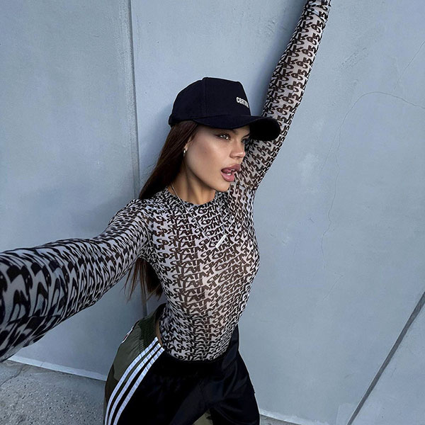 LETTER BODYSUIT