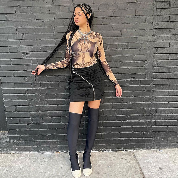 ALL OVER SHEER TOPS