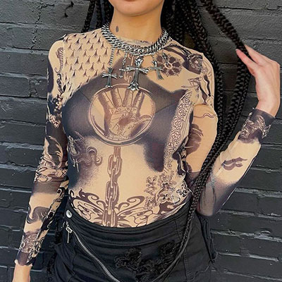 ALL OVER SHEER TOPS