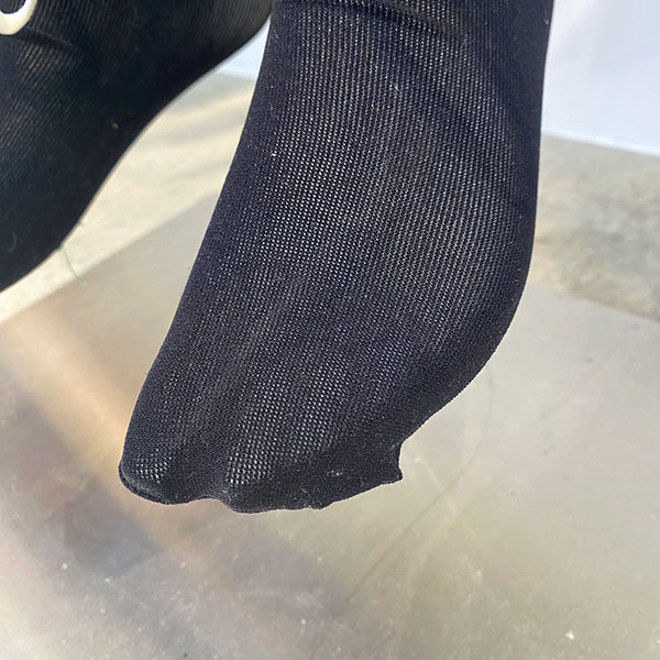TRIM FUR LACE UP SOCKS