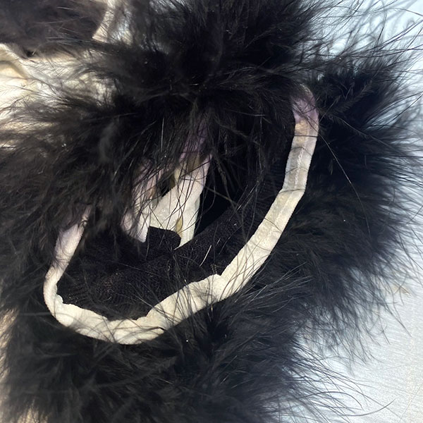 TRIM FUR LACE UP SOCKS