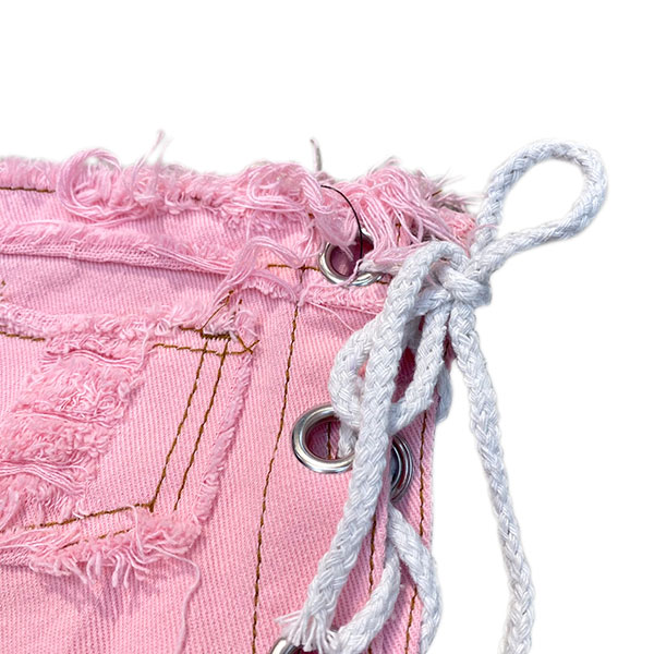 LACE UP HOT SHORTS
