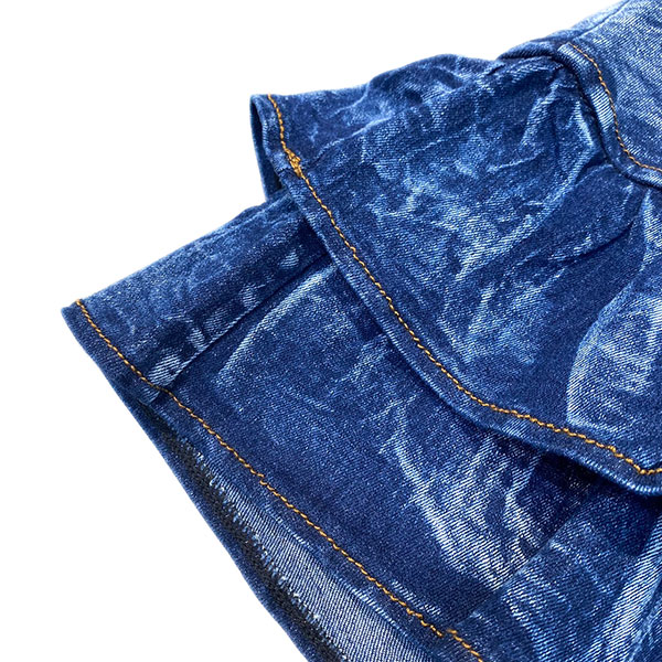FRILL DENIM SKIRTS