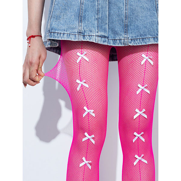 RIBBON MESH TIGHTS