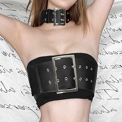 WIDE BELT TUBE TOP