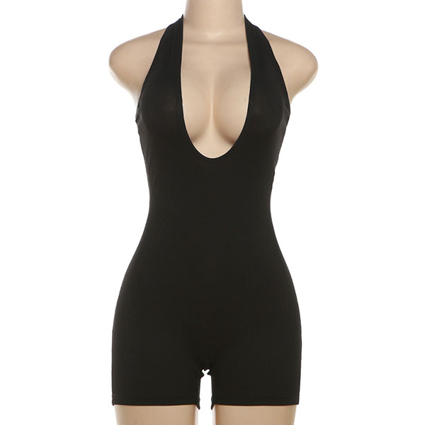 HALTER NECK ROMPERS