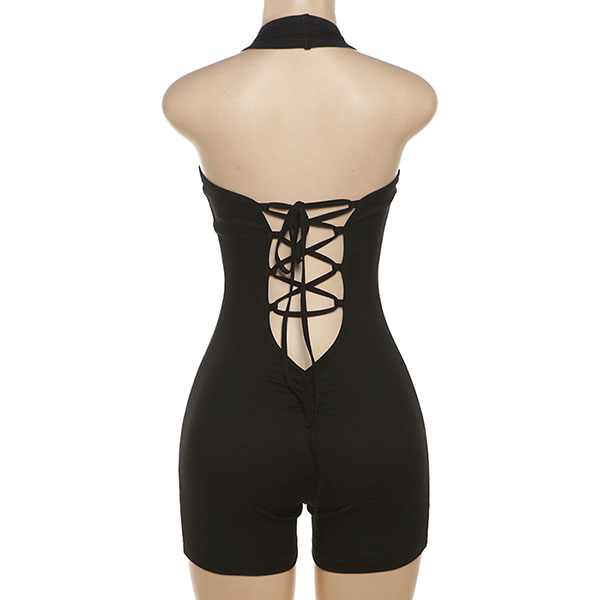 HALTER NECK ROMPERS