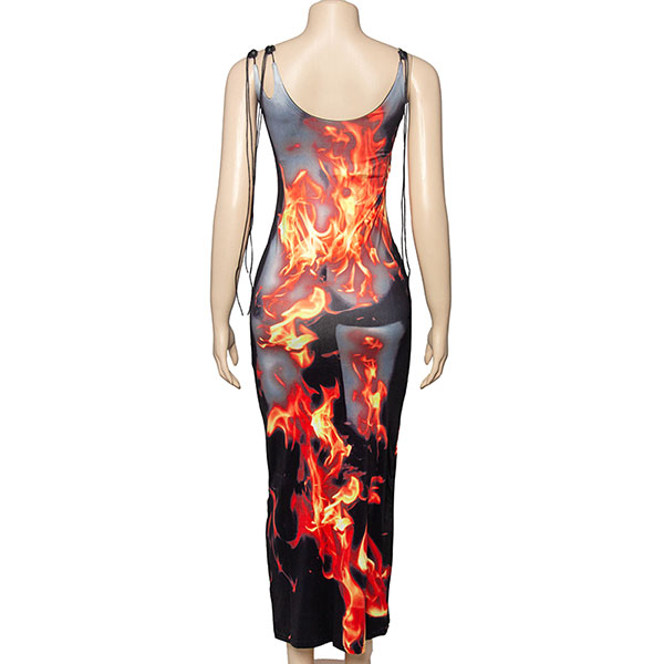 FLAME MAXI ONEPIECE